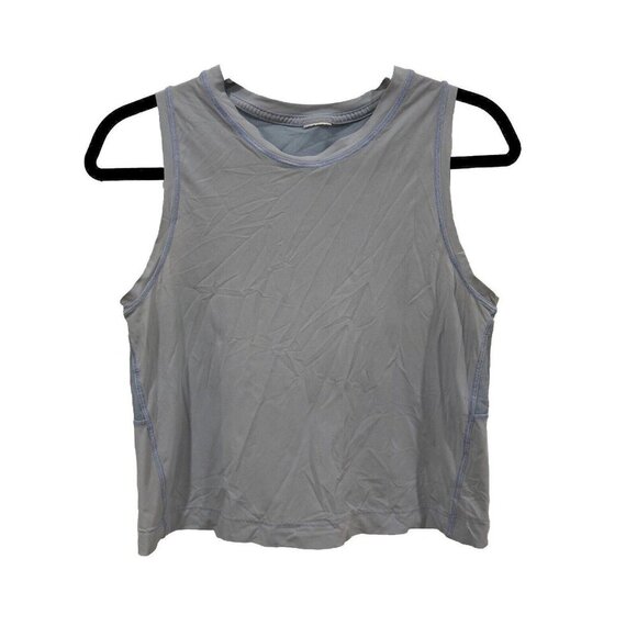 Women’s Athleta Tank Top Crop Size Small? Bluish Mesh - Picture 1 of 7
